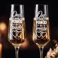 Dwa Kieliszki Do Szampana Na Walentynki Prezent Na Rocznicę Dla Pary: Toast Dla Dwojga Dwa Kieliszki Do Szampana Na Walentynki Prezent Na Rocznicę Dla Pary: Toast Dla Dwojga