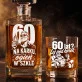 Zestaw Do Whisky Na 60 Urodziny Prezent Dla Mężczyzny: 60 Na Karku, Ogień W Szkle Zestaw Do Whisky Na 60 Urodziny Prezent Dla Mężczyzny: 60 Na Karku, Ogień W Szkle