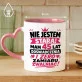 Kubek Z Nadrukiem Dla 45 Latki Prezent Na 45 Urodziny Dla Kobiety: Nie Jestem Stara 45