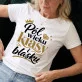 Koszulka Damska Biała Na 50Tke Prezent Dla Kobiety: Elegancki Humor
