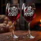Dwa Kieliszki Do Wina Dla Dwojga Prezent Dla Pary: Duet Ona I On Dwa Kieliszki Do Wina Dla Dwojga Prezent Dla Pary: Duet Ona I On