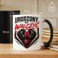 Kubek Z Nadrukiem Dla Boksera Prezent Dla Mężczyzny: Urodzony By Walczyć Kubek Z Nadrukiem Dla Boksera Prezent Dla Mężczyzny: Urodzony By Walczyć