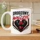 Kubek Z Nadrukiem Dla Boksera Prezent Dla Mężczyzny: Urodzony By Walczyć Kubek Z Nadrukiem Dla Boksera Prezent Dla Mężczyzny: Urodzony By Walczyć