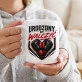Kubek Z Nadrukiem Dla Boksera Prezent Dla Mężczyzny: Urodzony By Walczyć Kubek Z Nadrukiem Dla Boksera Prezent Dla Mężczyzny: Urodzony By Walczyć