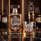 Zestaw Do Whisky Dla Ojca Chrzestnego Prezent Dla Mężczyzny: Rodzinny Autorytet Zestaw Do Whisky Dla Ojca Chrzestnego Prezent Dla Mężczyzny: Rodzinny Autorytet