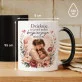 Kubek Z Nadrukiem Dla Mamy Prezent Na Dzień Mamy Dla Kobiety: Bezpieczne Miejsce Mamy Kubek Z Nadrukiem Dla Mamy Prezent Na Dzień Mamy Dla Kobiety: Bezpieczne Miejsce Mamy
