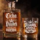 Zestaw Do Whisky Na Dzień Dziadka Prezent Dla Dziadka Mężczyzny: Cicho. Dziadek Nalewa.
