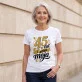 Koszulka Damska Biała Na 45 Rocznicę Ślubu Prezent Na Walentynki Dla Kobiety: Retro Miłosna Typografia
