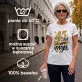 Koszulka Damska Biała Na 45 Rocznicę Ślubu Prezent Na Walentynki Dla Kobiety: Retro Miłosna Typografia