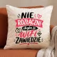 Poduszka Dekoracyjna Dla Nowożeńców Prezent Na Ślub Dla Pary: Małżeńska Lista Priorytetów Poduszka Dekoracyjna Dla Nowożeńców Prezent Na Ślub Dla Pary: Małżeńska Lista Priorytetów