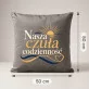 Poduszka Dekoracyjna Na 80 Urodziny Prezent Dla Mężczyzny: Nasza Czuła Codzienność