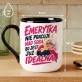 Kubek Z Nadrukiem Dla Emerytki Prezent Na Emeryturę Dla Kobiety: Superbohaterka Kubek Z Nadrukiem Dla Emerytki Prezent Na Emeryturę Dla Kobiety: Superbohaterka