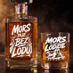 Zestaw Do Whisky Dla Morsa Prezent Dla Mężczyzny: Mors Pije Bez Lodu