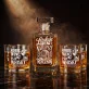 Zestaw Do Whisky Dla Winiarza Prezent Dla Mężczyzny: Leżakujący Rocznik Zestaw Do Whisky Dla Winiarza Prezent Dla Mężczyzny: Leżakujący Rocznik