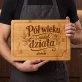 Deska Do Krojenia z Grawerem Na Złote Gody Prezent Dla Mężczyzny: Pół Wieku I Nadal Działa Deska Do Krojenia z Grawerem Na Złote Gody Prezent Dla Mężczyzny: Pół Wieku I Nadal Działa
