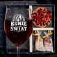 Zestaw Prezenowy Z Kieliszkiem Do Wina Dla Koniary: Konie To Mój Świat Zestaw Prezenowy Z Kieliszkiem Do Wina Dla Koniary: Konie To Mój Świat