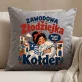 Poduszka Dekoracyjna Na Walentynki Prezent Na Rocznicę Dla Kobiety: Zawodowa Złodziejka Kołder Poduszka Dekoracyjna Na Walentynki Prezent Na Rocznicę Dla Kobiety: Zawodowa Złodziejka Kołder