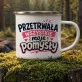Kubek Emaliowany Na Dzień Matki Prezent Dla Mamy Kobiety: Humorystyczna Mama Kubek Emaliowany Na Dzień Matki Prezent Dla Mamy Kobiety: Humorystyczna Mama