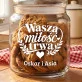 Słoik Na Ciastka z Grawerem Na Rocznicę Ślubu Rodziców Prezent Dla Pary: Wasza Miłość Trwa Słoik Na Ciastka z Grawerem Na Rocznicę Ślubu Rodziców Prezent Dla Pary: Wasza Miłość Trwa