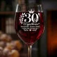 Kieliszek Do Wina Dla Kobiety 30 Lat Prezent Na 30 Urodziny Dla Kobiety: 30 Lat Wyjątkowa