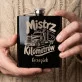 Piersiówka Z Grawerem Dla Kierowcy Tira Prezent Dla Mężczyzny: Mistrz Kilometrów Piersiówka Z Grawerem Dla Kierowcy Tira Prezent Dla Mężczyzny: Mistrz Kilometrów