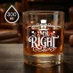 Szklanka Do Whisky Dla Męża Prezent Na Rocznicę Ślubu Dla Mężczyzny: Mr Right Szklanka Do Whisky Dla Męża Prezent Na Rocznicę Ślubu Dla Mężczyzny: Mr Right