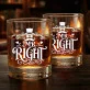 Szklanka Do Whisky Dla Męża Prezent Na Rocznicę Ślubu Dla Mężczyzny: Mr Right Szklanka Do Whisky Dla Męża Prezent Na Rocznicę Ślubu Dla Mężczyzny: Mr Right