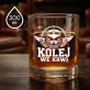 Szklanka Do Whisky Dla Kolejarza Prezent Dla Mężczyzny: Kolej We Krwi