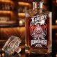 Karafka Do Whisky z Grawerem Dla Kolejarza Prezent: Kolejowy Honor Karafka Do Whisky z Grawerem Dla Kolejarza Prezent: Kolejowy Honor