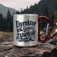 Kubek Metalowy z Karabińczykiem Dla Dyrektora Prezent Dla Mężczyzny: Dyrektorski Luz Retro Kubek Metalowy z Karabińczykiem Dla Dyrektora Prezent Dla Mężczyzny: Dyrektorski Luz Retro