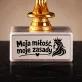 Statuetka Z Grawerem Na Rocznicę Prezent Na Walentynki Dla Kobiety: Moja Miłość, Moje Zasady