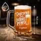 Kufel Personalizowany z Grawerem Na 30 Urodziny Prezent Dla 30 Latka Mężczyzny: Dojrzewanie W Kuflu Kufel Personalizowany z Grawerem Na 30 Urodziny Prezent Dla 30 Latka Mężczyzny: Dojrzewanie W Kuflu
