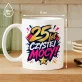 Kubek Z Nadrukiem Na 25 Urodziny Prezent Dla Kobiety: 25 Lat Czystej Mocy Kubek Z Nadrukiem Na 25 Urodziny Prezent Dla Kobiety: 25 Lat Czystej Mocy