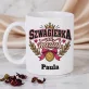 Zestaw Prezentowy z Kubkiem Dla Szwagierki Dla Kobiety: Szwagierka Na Medal Zestaw Prezentowy z Kubkiem Dla Szwagierki Dla Kobiety: Szwagierka Na Medal
