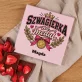 Czekolada z Truskawkami Dla Szwagierki Prezent Dla Kobiety: Szwagierka Na Medal Czekolada z Truskawkami Dla Szwagierki Prezent Dla Kobiety: Szwagierka Na Medal