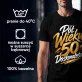 Koszulka Męska Na 50 Urodziny Prezent Dla Mężczyzny: Pół Wieku