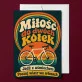 Kartka z Życzeniami Dla Rowerzysty Dla Mężczyzny: Rowerowa Retro Radość