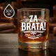 Szklanka Do Whisky Dla Brata Prezent Dla Mężczyzny: Za Brata!
