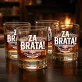 Szklanka Do Whisky Dla Brata Prezent Dla Mężczyzny: Za Brata!