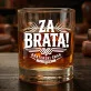 Szklanka Do Whisky Dla Brata Prezent Dla Mężczyzny: Za Brata!