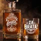 Zestaw Do Whisky Dla Brata Prezent Dla Mężczyzny: Braterska Klasyka