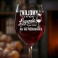 Kieliszek Do Wina Dla Znajomego Prezent Dla Mężczyzny: Znajomy Legenda Grawer Kieliszek Do Wina Dla Znajomego Prezent Dla Mężczyzny: Znajomy Legenda Grawer