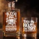 Zestaw Do Whisky Na 80 Urodziny Taty Prezent Dla Mężczyzny: Szlachetny Humor