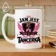 Kubek Z Nadrukiem Dla Tancerki Prezent Dla Kobiety: Jam Jest Tancerka Kubek Z Nadrukiem Dla Tancerki Prezent Dla Kobiety: Jam Jest Tancerka