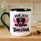 Kubek Z Nadrukiem Dla Tancerki Prezent Dla Kobiety: Jam Jest Tancerka Kubek Z Nadrukiem Dla Tancerki Prezent Dla Kobiety: Jam Jest Tancerka