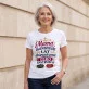 Koszulka Damska Biała Na 80 Urodziny Mamy Prezent Na 80 Urodziny Dla Kobiety: Ornamentalny Humor Mamy
