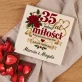Czekolada z Truskawkami Na 35 Rocznice Ślubu Prezent Na Walentynki Dla Pary: 35 Lat Jednej Miłości Czekolada z Truskawkami Na 35 Rocznice Ślubu Prezent Na Walentynki Dla Pary: 35 Lat Jednej Miłości