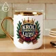 Kubek Z Nadrukiem Na Święta Prezent Dla Mężczyzny: Król Zimowego Luzu Kubek Z Nadrukiem Na Święta Prezent Dla Mężczyzny: Król Zimowego Luzu