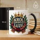 Kubek Z Nadrukiem Na Święta Prezent Dla Mężczyzny: Król Zimowego Luzu Kubek Z Nadrukiem Na Święta Prezent Dla Mężczyzny: Król Zimowego Luzu