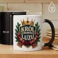 Kubek Z Nadrukiem Na Święta Prezent Dla Mężczyzny: Król Zimowego Luzu Kubek Z Nadrukiem Na Święta Prezent Dla Mężczyzny: Król Zimowego Luzu